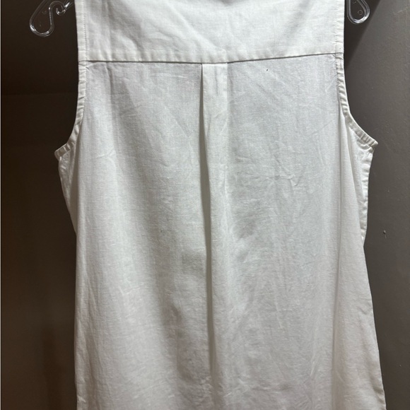 Saks Fifth Avenue MIDI Button Down Collared Dress Size Small - Picture 8 of 9